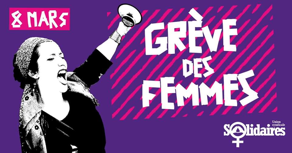 8 mars 2025 : journée internationale de luttes pour le droit des femmes – Faisons la grève féministe !