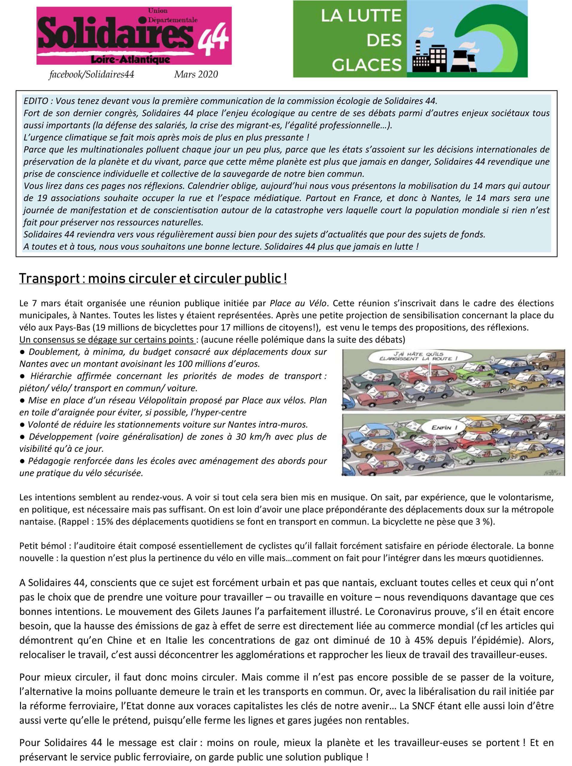 Commission Ecologie