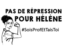 10 février : Sud Education – Signez et faites signer la pétition : Pas de répression pour Hélène !