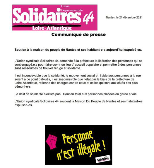 2022 : année de luttes !