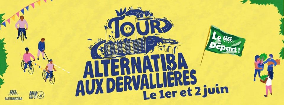 1er et 2 juin – Tour Alternatiba aux Dervallières : Un festival écolo et militant dans un quartier populaire et emblématique de la ville ?