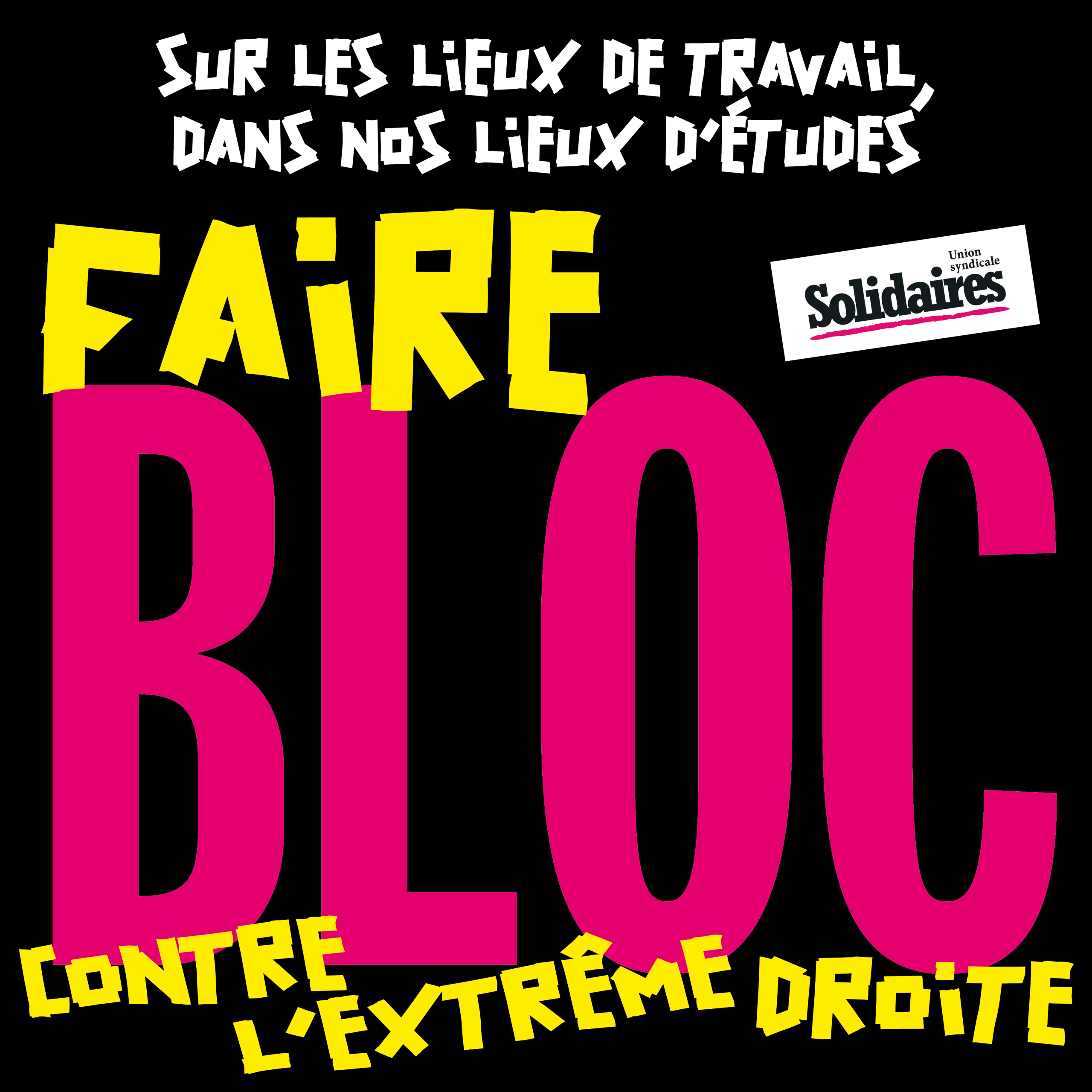22 juin – contre l’extrême droite, faisons front ensemble !