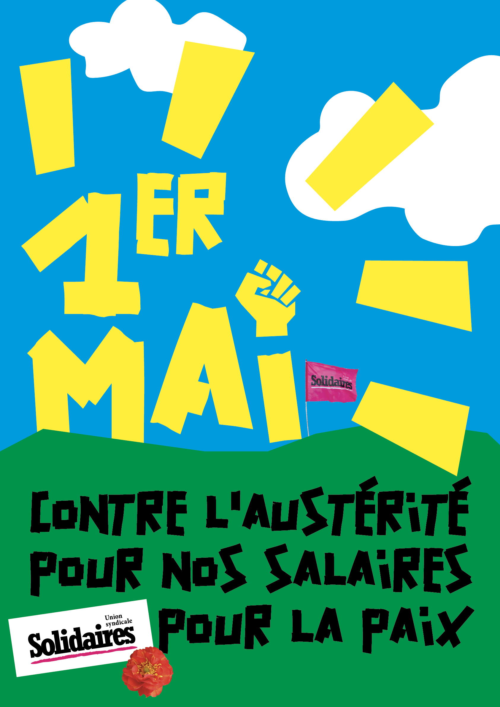 1er mai : Pour la paix et pour la satisfaction des revendications !