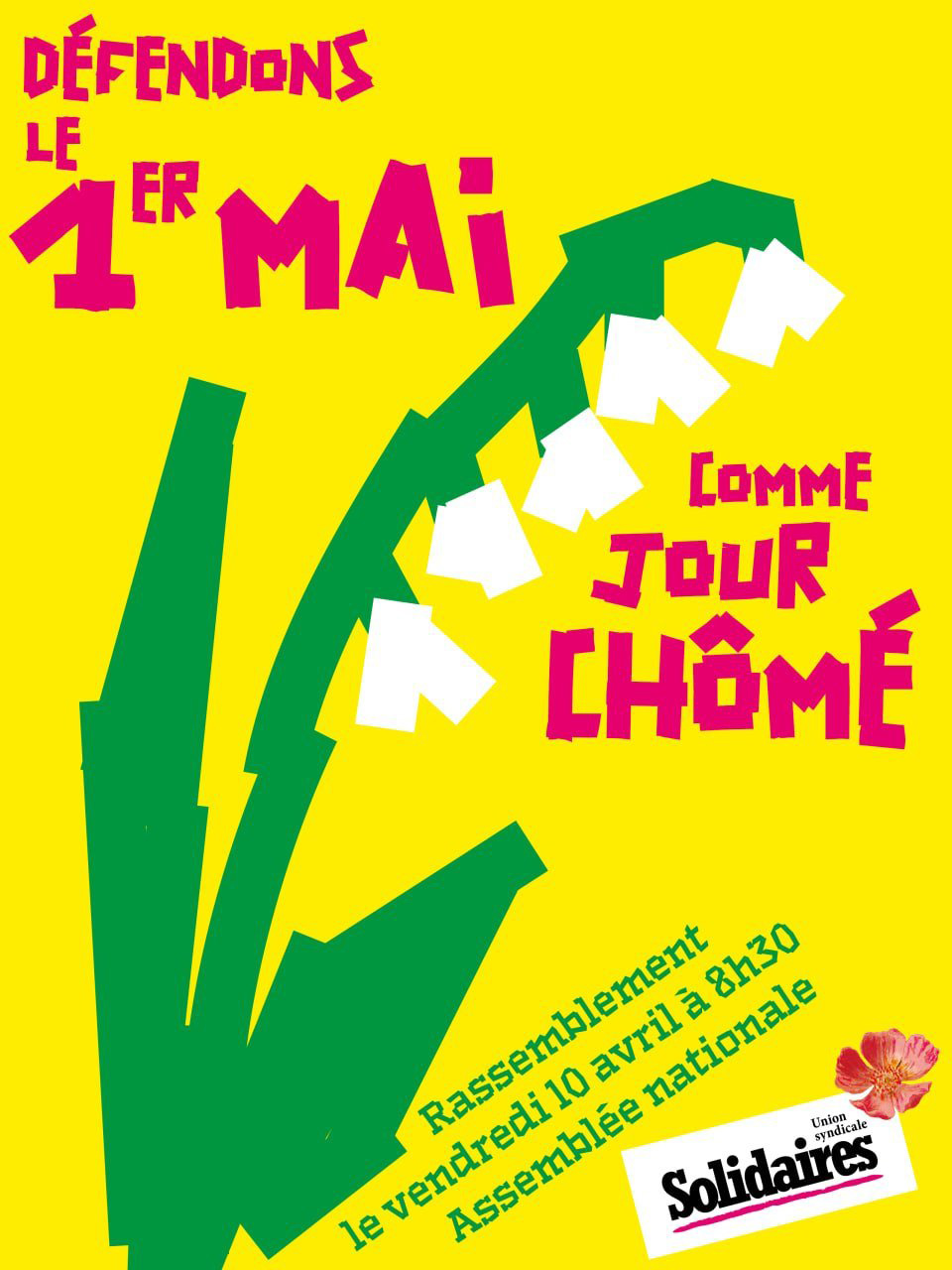 1er mai : toutes et tous dans la rue pour la solidarité internationale des travailleuses et travailleurs